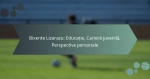 Bixente Lizarazu: Educație, Carieră juvenilă, Perspective personale